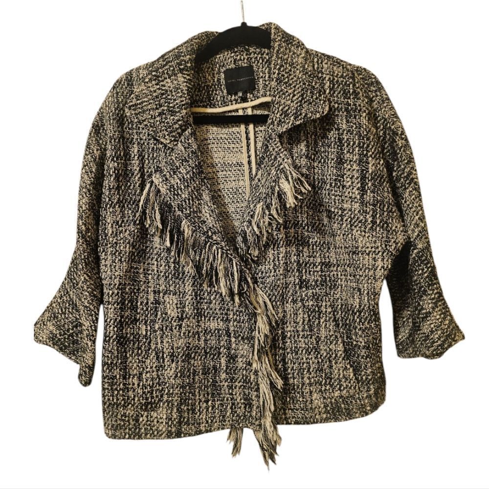 HOTEL PARTICULIER Black/White Tweed Jacket - Size XS‎